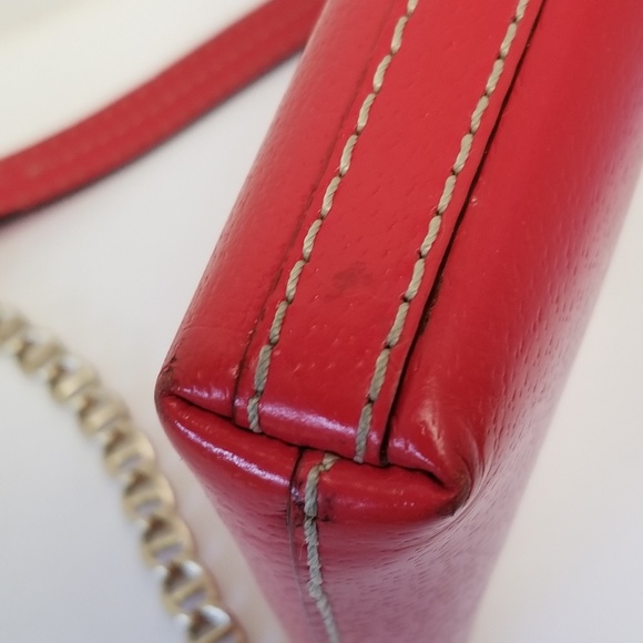 Kate Spade Byrd Wellesley RARE Garnet Red Bag - Picture 5 of 8